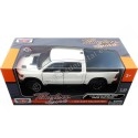 Cochesdememetal.es 2019 Dodge Ram 1500 Crew Cab Rebel Blanco 1:24 Motor Max 79358