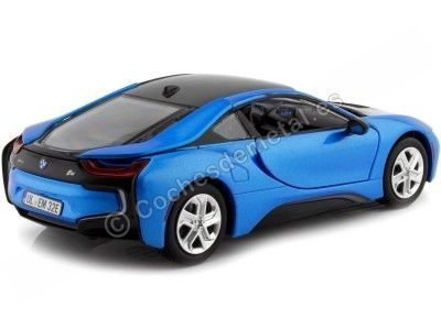 Cochesdemetal.es 2019 BMW i8 Coupe Azul 1:24 Motor Max 79359 2