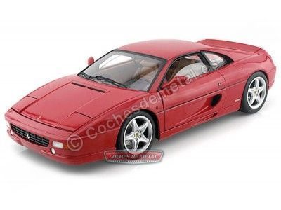 Cochesdemetal.es 1994 Ferrari F355 Berlinetta Rojo 1:18 Hot Wheels Elite X5477