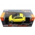 CARSDEMETAL.ES 2009 FIAT 500 JAUNE 1:24 MOTEUR MAX 73373