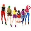 Cochesdemetal.es Figuras de Resina "Noche de Chicas, Set 6 Figuras" 1:18 American Diorama 76301 76302 76303 76304 76305 76306