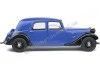 CARSDEMETAL.ES 1937 Citroen Traction 11CV Blue / Black Berlina 1:18 Solino S1800906