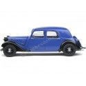 CARSDEMETAL.ES 1937 Citroen Traction 11CV Blue / Black Berlina 1:18 Solino S1800906