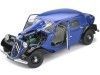 CARSDEMETAL.ES 1937 Citroen Traction 11CV Blue / Black Berlina 1:18 Solino S1800906