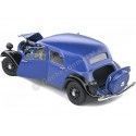 CARSDEMETAL.ES 1937 Citroen Traction 11CV Blue / Black Berlina 1:18 Solino S1800906