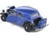 CARSDEMETAL.ES 1937 Citroen Traction 11CV Blue / Black Berlina 1:18 Solino S1800906