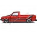 Cochesdemetal.es 1982 Volkswagen VW Caddy Mk1 Pickup personnalisé Rojo Caramel 1:18 solide solide S1803508