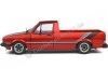 Cochesdemetal.es 1982 Volkswagen VW Caddy Mk1 Pickup personnalisé Rojo Caramel 1:18 solide solide S1803508