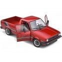 Cochesdemetal.es 1982 Volkswagen VW Caddy Mk1 Pickup personnalisé Rojo Caramel 1:18 solide solide S1803508