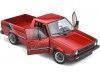 Cochesdemetal.es 1982 Volkswagen VW Caddy Mk1 Pickup personnalisé Rojo Caramel 1:18 solide solide S1803508