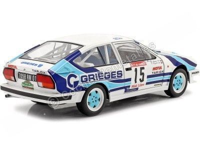 Cochesdemetal.es 1986 Alfa Romeo GTV6 Nº15 Rigolett/Bathelot Rallye des Garrigues 1:18 Solido S1802305 2