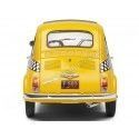 Cochesdemetal.es 1965 Fiat 500 L Taxi New York Amarillo 1:18 Solid S1801407