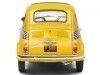 Cochesdemetal.es 1965 Fiat 500 L Taxi New York Amarillo 1:18 Solid S1801407