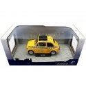 Cochesdemetal.es 1965 Fiat 500 L Taxi New York City Amarillo 1:18 Solido S1801407