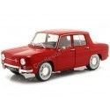 Cochesdemetal.es 1967 Renault 8 R8 Major Rouge Etrusque 1:18 Solido S1803606