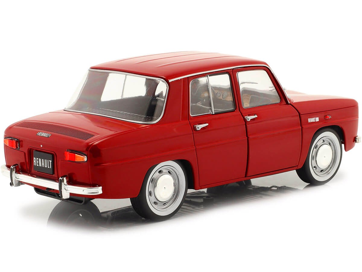 1967 Renault 8 R8 Major Rouge Etrusque 1:18 Solido S1803606