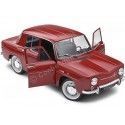 Cochesdemetal.es 1967 Renault 8 R8 Major Rouge Etrusque 1:18 Solid S1803606