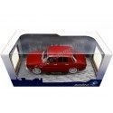 Cochesdemetal.es 1967 Renault 8 R8 Major Rouge Etrusque 1:18 Solid S1803606