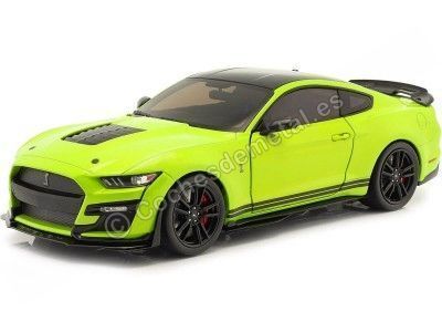 2020 Ford Mustang Shelby GT500 Fast Track Grabber Lime 1:18 Solido S1805902 Cochesdemetal.es