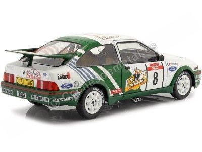 Cochesdemetal.es 1988 Ford Sierra RS Cosworth Nº8 Auriol/Occelli Ganador Rallye Tour de Corse 1:18 Solido S1806102 2