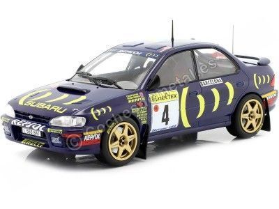 1995 Subaru Impreza 555 Nº4 McRae/Ringer Rallye Monte Carlo 1:24 IXO Models 24RAL011B Cochesdemetal.es