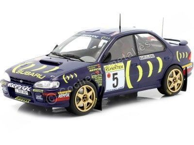 1995 Subaru Impreza 555 Nº5 Sainz/Moya Ganador Rallye Monte Carlo 1:24 IXO Models 24RAL011A Cochesdemetal.es