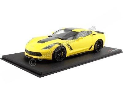 2016 Chevrolet Corvette Grand Sport Racing Yellow 1:18 TopSpeed TS0119 Cochesdemetal.es