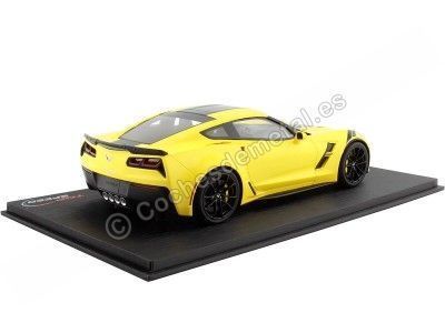 Cochesdemetal.es 2016 Chevrolet Corvette Grand Sport Racing Jaune 1:18 Toppeed TS0119 2