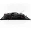 Cochesdemetal.es 2017 Ford GT Negro Mate/Naranja Competición 1:18 TopSpeed TS0092
