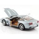 Cochesdemetal.es 1998 Ferrari 550 Maranello Gris Metalizado 1:24 Bburago 18-26004
