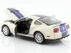 Cochesdemetal.es 2007 Ford Shelby Cobra GT500 Blanco Hueso 1:24 Welly 22473