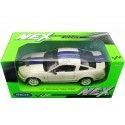 Cochesdemetal.es 2007 Ford Shelby Cobra GT500 Blanco Hueso 1:24 Welly 22473