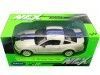 Cochesdemetal.es 2007 Ford Shelby Cobra GT500 Blanco Hueso 1:24 Welly 22473