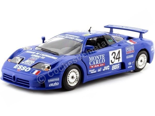 Cochesdemetal.es 1994 Bugatti EB110 Super Sport "Monte Carlo" 1:24 Bburago 28010