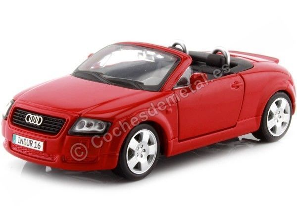 Cochesdemetal.es 1999 Audi TT Roadster Rojo 1:24 Food 31978