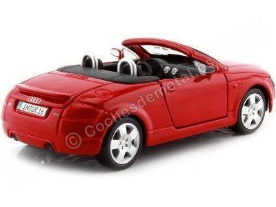 1999 Audi TT Roadster Rojo 1:24 Maisto 31978 Cochesdemetal.es 2