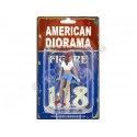 Cochesdemetal.es Figura de resina "Chica Mecánico, Set de 4" 1:18 American Diorama 23859 23860 23861 23862
