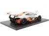Carsdemetal.es 2013 McLaren P1 Silver / Orange GTR 1:18 Vrai Scale TSM181006R