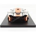Carsdemetal.es 2013 McLaren P1 Silver / Orange GTR 1:18 Vrai Scale TSM181006R