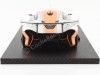 Carsdemetal.es 2013 McLaren P1 Silver / Orange GTR 1:18 Vrai Scale TSM181006R