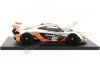 Carsdemetal.es 2013 McLaren P1 Silver / Orange GTR 1:18 Vrai Scale TSM181006R