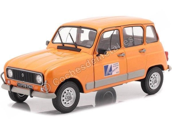 Cochesdemetal.es 1978 Renault 4L GTL DDE Naranja 1:18 Solido S1800110