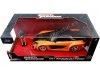 Cochesdemetal.es 2006 Mazda RX-7 "Fast & Furious + Figura Han" Naranja/Negro 1:24 Jada Toys 33174/253205002