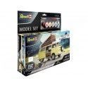 Cochesdemetal.es 1973 Volkswagen Type 2 Camper "Kit de modèle en plastique" 1:24 Revell 67676