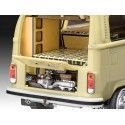 Cochesdemetal.es 1973 Volkswagen Type 2 Camper "Kit de modèle en plastique" 1:24 Revell 67676