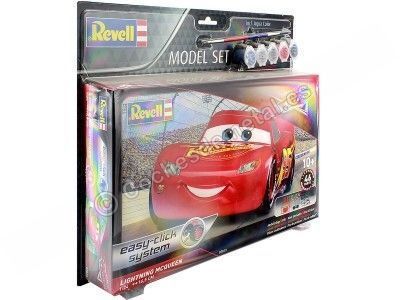 2017 Lightning McQueen Nº95 Película Cars Rayo McQueen Disney "Plastic Model Kit" 1:24 Revell 67813 Cochesdemetal.es