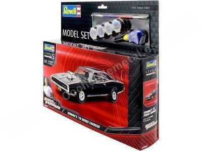 Cochesdemetal.es 1970 Dodge Charger R / T Fast & Furious 7 "Kit de modèle en plastique" 1:24 Revell 67693 2