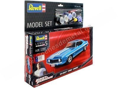 Cochesdemetal.es 1969 Chevrolet Yenko 427 Camaro 2fast 2furieux "Kit de modèle en plastique" 1:24 Revell 67694