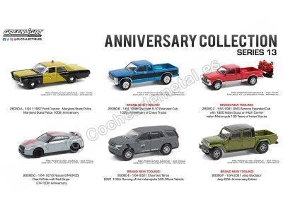 Lote de 6 Modelos "Anniversary Collection Series 13" 1:64 Greenlight 28080 Cochesdemetal.es