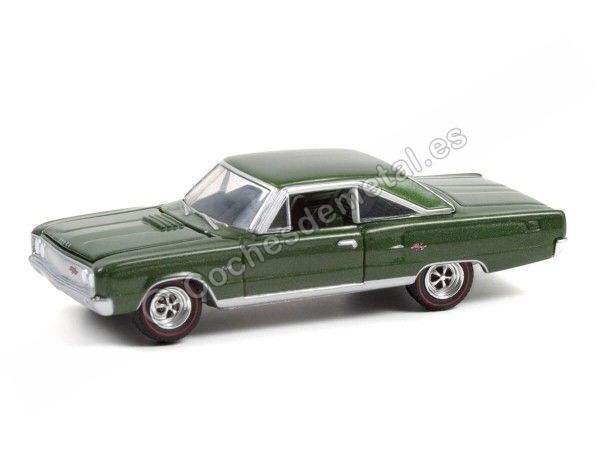 Cochesdemetal.es 1967 Dodge Coronet R / T Hemi "GL Muscle Series 25" 1:64 Greenlight 13300a